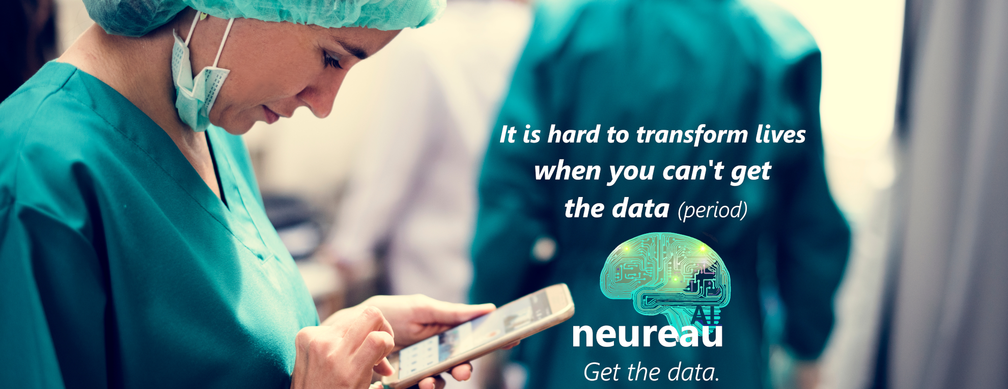 its is hard tor transform lives without the data